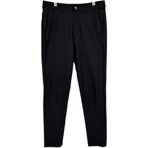 Men's Black Lululemon Commission Slim-Fit Pants 28W x 30L Actual (29W x 29L)